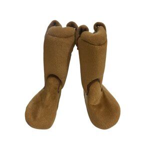 Disney Pixar Woody Toddler Size 9-10 Brown Fleece Cowboy Bootie Slippers shoes